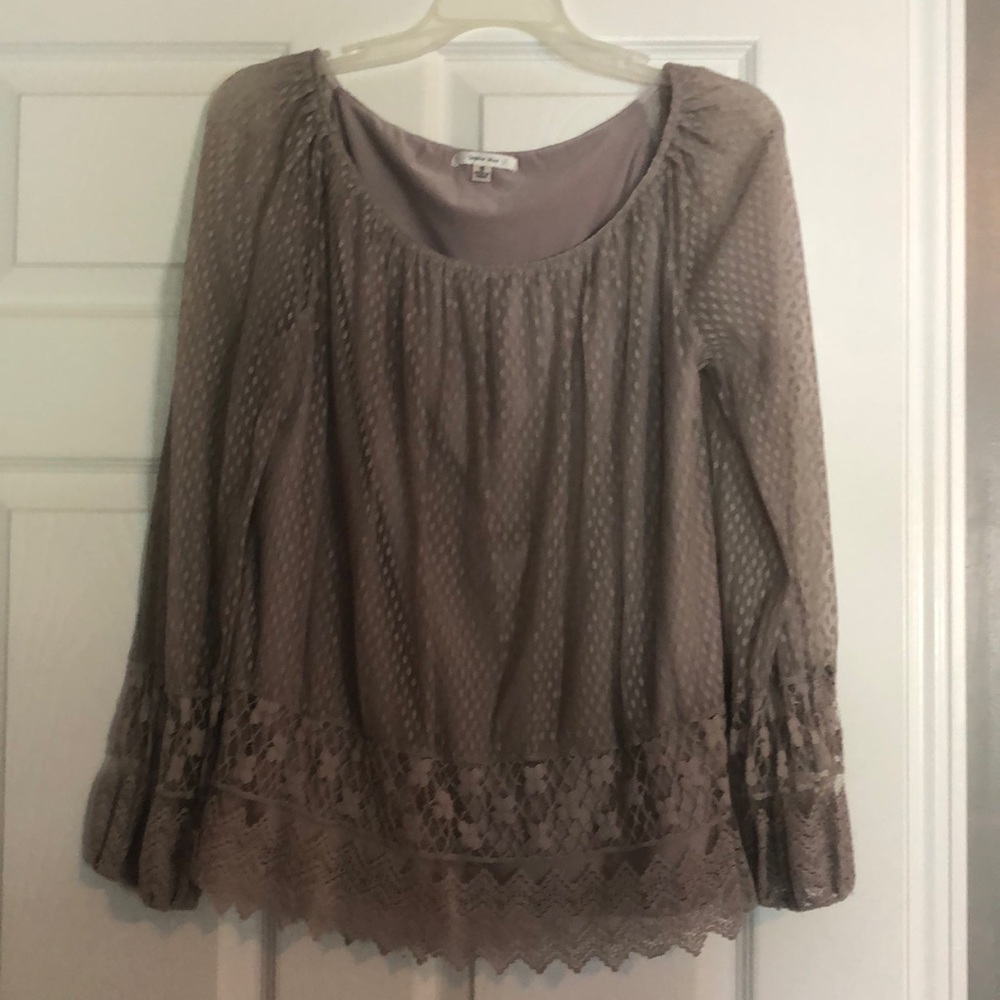 Gray Sophie Max Top